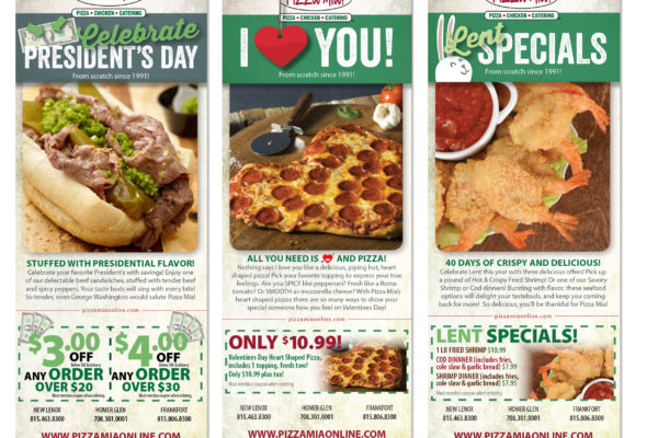 Pizza Mia Box toppers